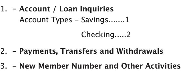 Tel-Me Service Options